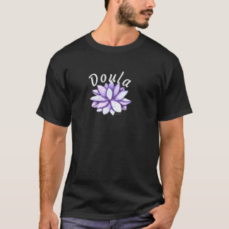 T-shirt Doula Peaceful Lotus Accompagnement de sage-femme