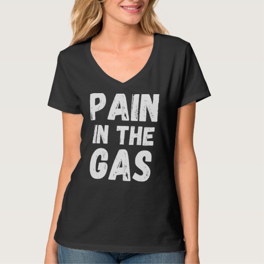 T-shirt Douleur Dans Le Gaz 1 (Devant)