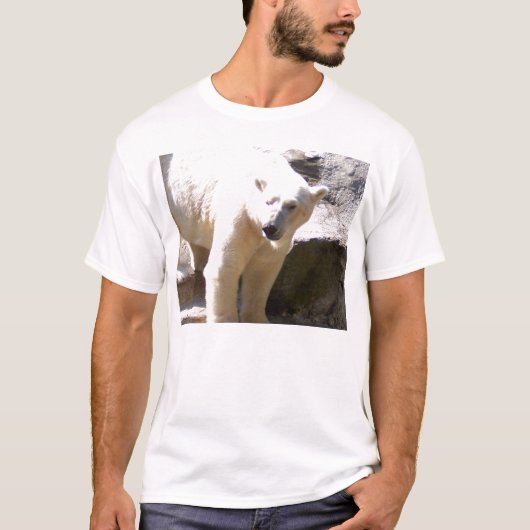 T-shirt d'ours blanc (Devant)