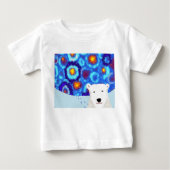 T-shirt d'ours blanc (Devant)