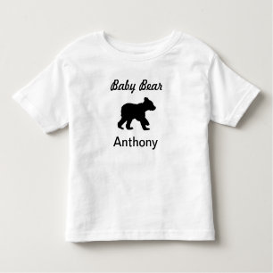 T-shirt d'ours de bébé d'enfant en bas âge