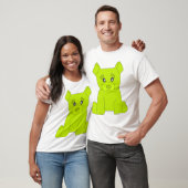 T-shirt d'ours de vert de Fluo (Unisexe)