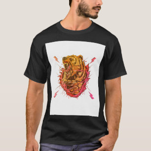 T-Shirt D'Ours En Colère - Libérez Votre Côté Sauv