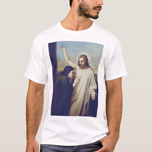 T-shirt Douter de Saint Thomas par Silvestro Lega (Devant)