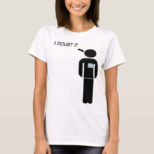 T-shirt Douter de Thomas (Devant)