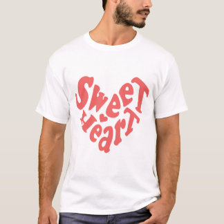 T-shirt Doux au cœur