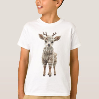 T-shirt Doux bébé cerf en pull pour enfants