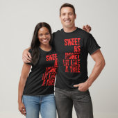 T-shirt Doux comme du miel, Lit comme un arbre (Unisexe)