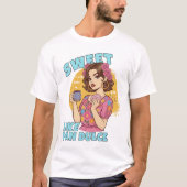 T-shirt Doux comme Pan Dulce Conchas & Cafecito (Devant)