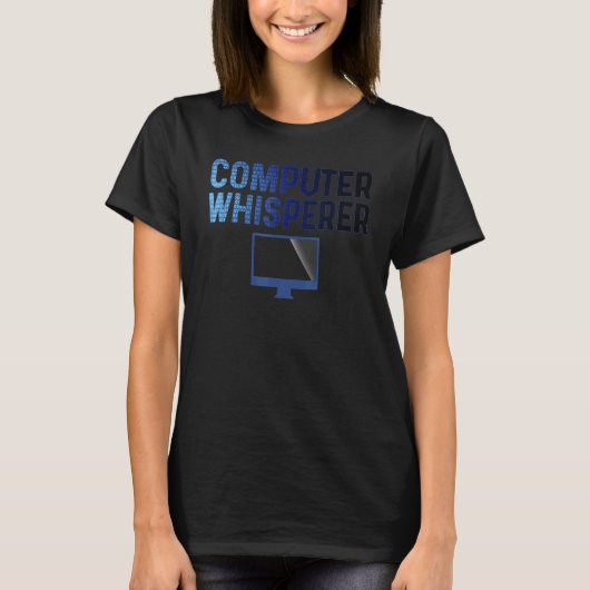 T-shirt Doux Conseiller Informatique Geeks Informatiques (Devant)