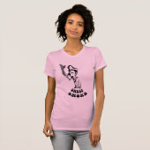 T-shirt doux de fumée (Devant entier)