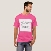 T-shirt doux de joues (Devant entier)