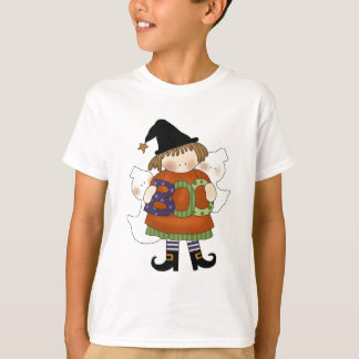 T-shirt doux de sorcière de Halloween