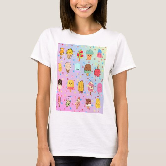 T-shirt doux désert éditable (Devant)
