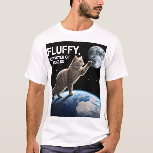 T-shirt Doux, Destructeur de Mondes (Devant)
