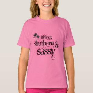 T-shirt Doux, du sud et impertinent
