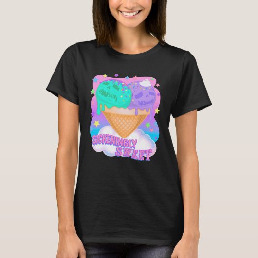 T-shirt Doux et écoeurant (Devant)