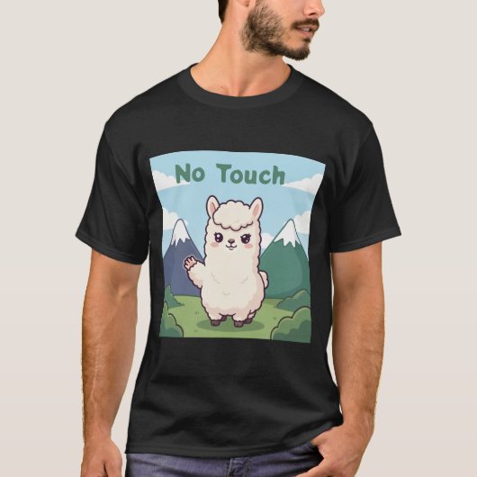 T-shirt Doux lama (Devant)