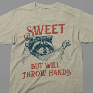 T-shirt Doux Mais Fera Le Coup De Poing