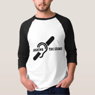 T-shirt Doux, malentendants, sourds, langage gestuel