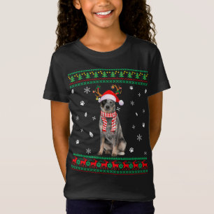 T-Shirt Doux moche Noël australien chien de bétail Père No