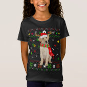 T-Shirt Doux moche Noël Labrador Chien Chien Chien Chien P (Devant)