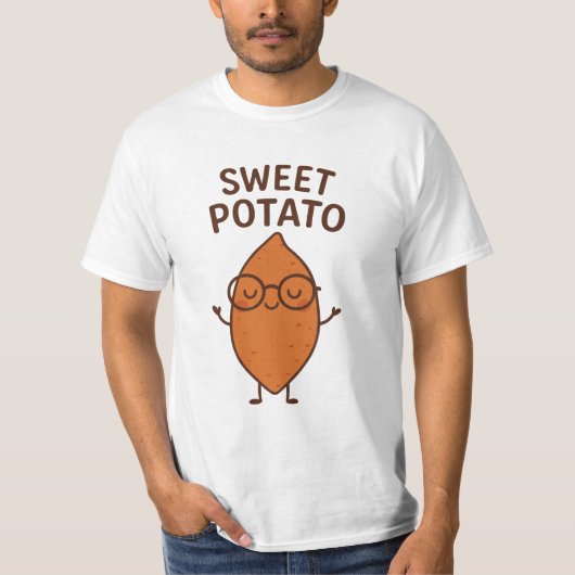 T-shirt Doux Potiron Drôle de Thanksgiving (Devant)