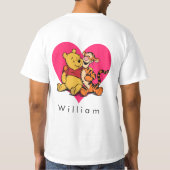 T-shirt Doux Winnie l'ourson et Tigger (Dos)
