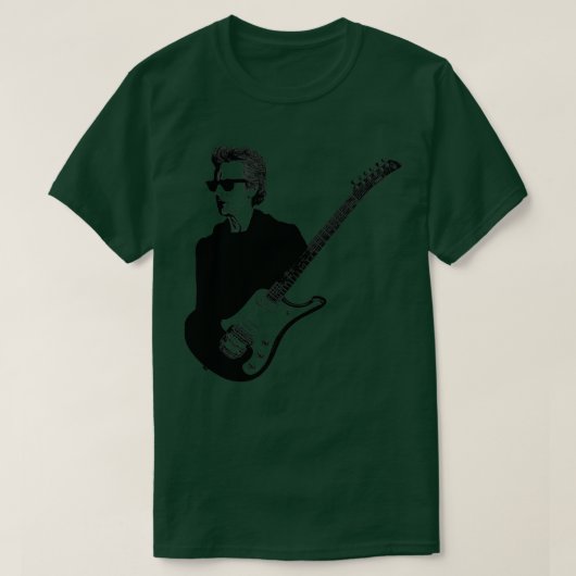 T-shirt Douzième Docteur amp Guitare (Design devant)