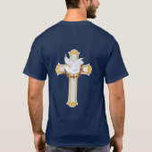 T-shirt Dove et Croix (Dos)