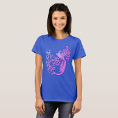 T-shirt Dove On Branch Oiseau Motif Art (Devant entier)