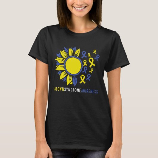 T-shirt Down Syndrome Awareness Great World Down Syndrome  (Devant)
