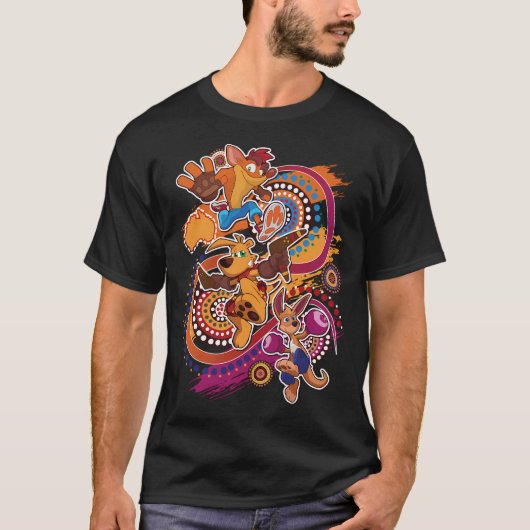 T-shirt Down Under Trio (Devant)