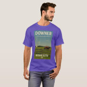 T-shirt Downer Minnesota USA (Devant entier)