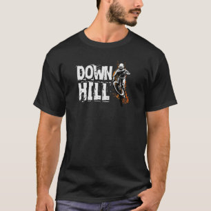 T-shirt Downhill Mountain Vélo Mtb Vélo Cyclisme Boue Spla