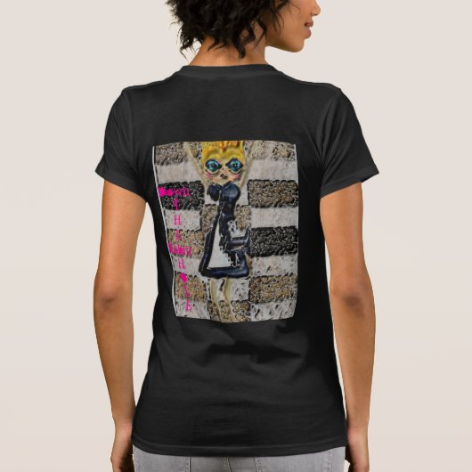 T-shirt DOWNTheRABITHole (Dos)