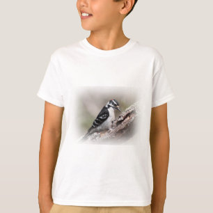 T-shirt Downy woodpecker