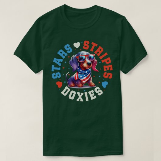 T-shirt Doxie Chien 2 (Design devant)