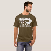 T-shirt Doxie Dachshund Chien Chien Chien Chien Chien Chie (Devant entier)