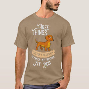T-shirt Doxie Dachshund Chien Chien Chien Chien Chien Chie