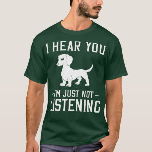 T-shirt Doxie Dachshund Chien Chien Chien Chien Chien Chie