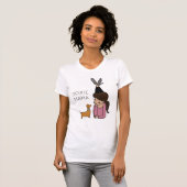 T-shirt Doxie Mama personnalisé (Devant entier)