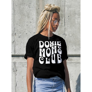 T-shirt Doxie Moms Club Cute Police Rétro