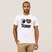 T-shirt Dozer I Heart (Love) (Devant entier)