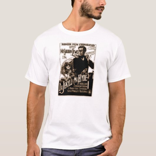 T-shirt Dr. 1920 Jekyll et M. Hyde Design Shirt (Devant)
