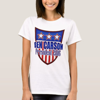 T-shirt Dr. Ben Carson - bouclier moderne