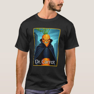 T-shirt Dr Carrot Méchant Végétalien