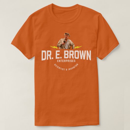 T-shirt Dr E Brown Enterprises (Design devant)