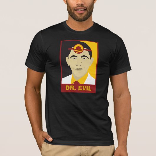 T-shirt Dr. Evil d'Anti-Obama (Devant)