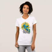 T-shirt Dr Fate et tour invisible (Devant entier)